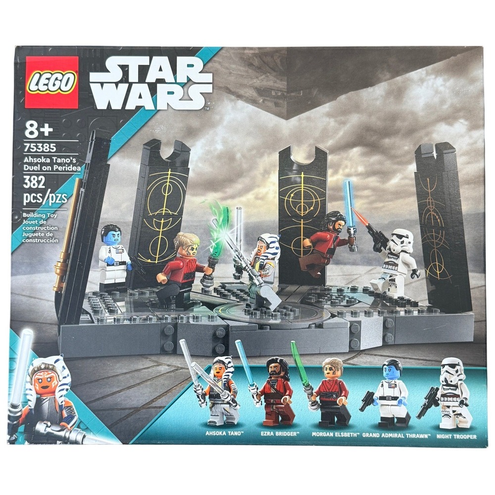 LEGO Star Wars 75385 Ahsoka Tano's Duel on Peridea Thrawn Minifigure Set 382pc